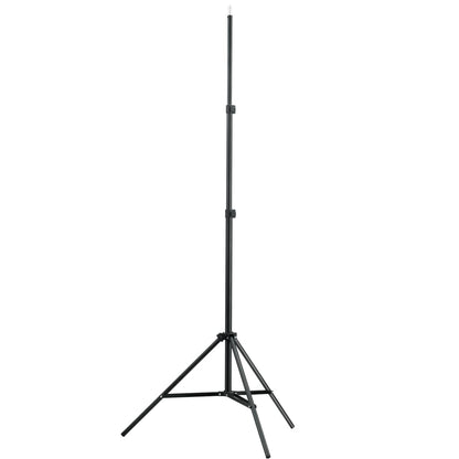 Telescopic Background Support System + White Backdrop 3 x 5 m