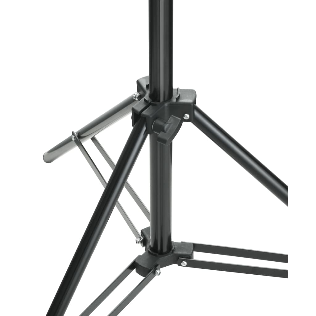 Telescopic Background Support System + White Backdrop 3 x 5 m