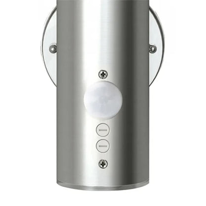Outdoor Wall Lamps 2 pcs with Motion Detector Stainless Steel