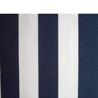 Manual Awning 3 x 2.5 m Blue and White Stripe 100% Polyester