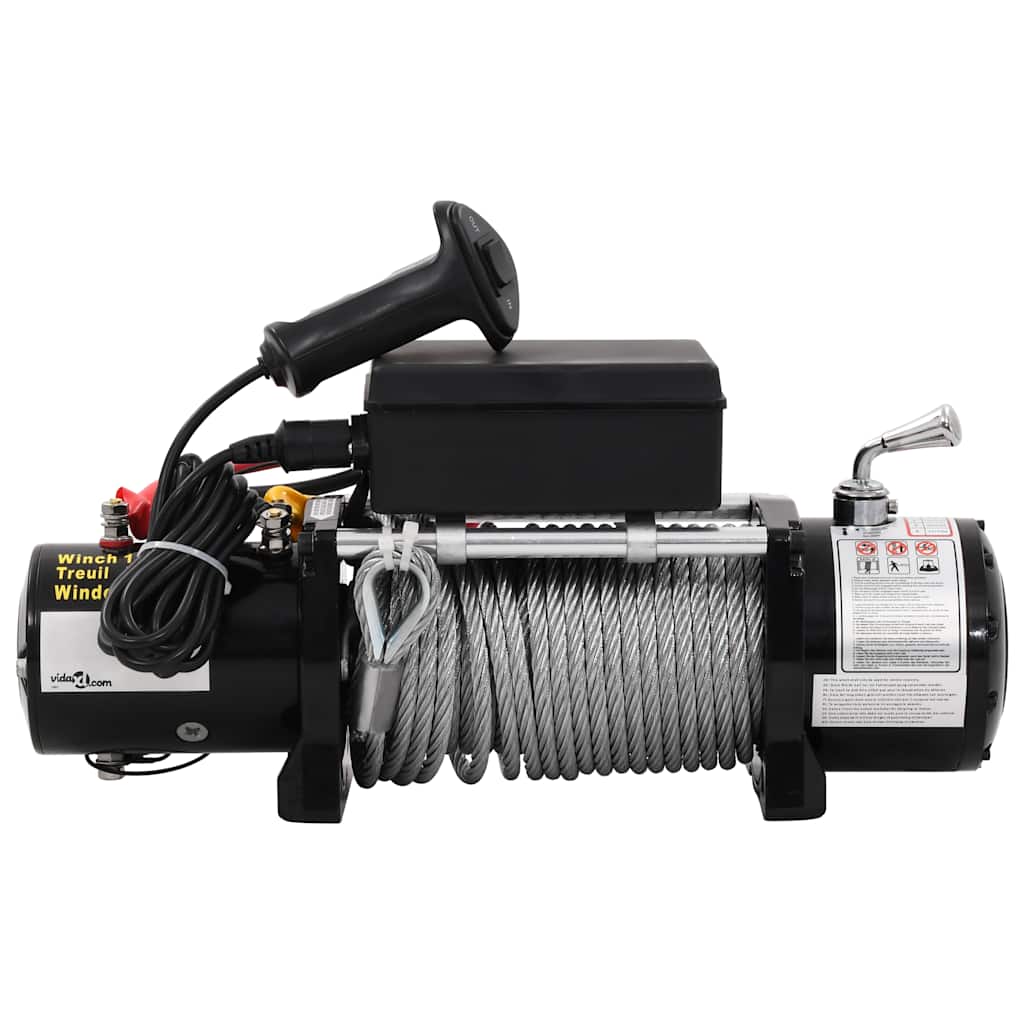 210022 vidaXL Electric Winch 12 V 5909 kg