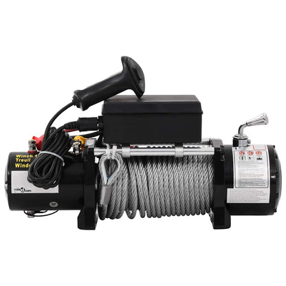 210022 vidaXL Electric Winch 12 V 5909 kg