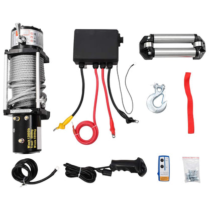 210022 vidaXL Electric Winch 12 V 5909 kg
