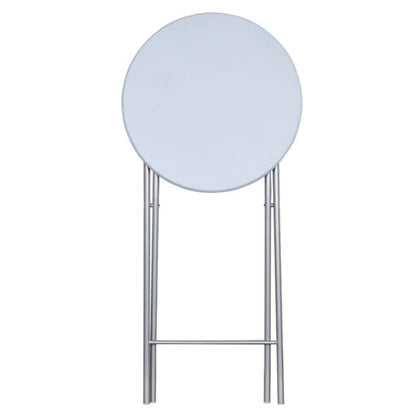 Bar Tables 4 pcs with MDF Tabletop White