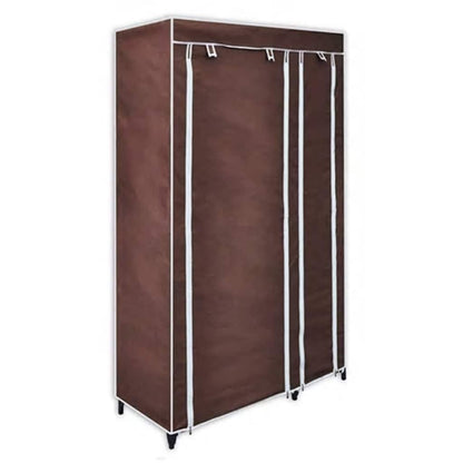 Fabric Wardrobe Brown