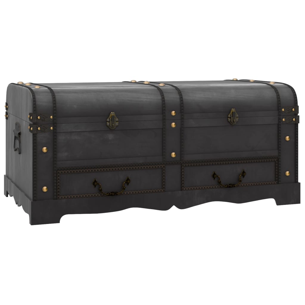 Storage Box | Black | Plywood | Large | Storage Box | Rectangular