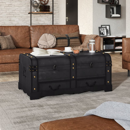 Storage Box | Black | Plywood | Large | Storage Box | Rectangular