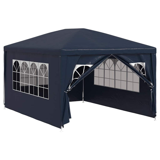 Party Tent | Blue | Polyethylene | 3x4 m | UV-resistant materials