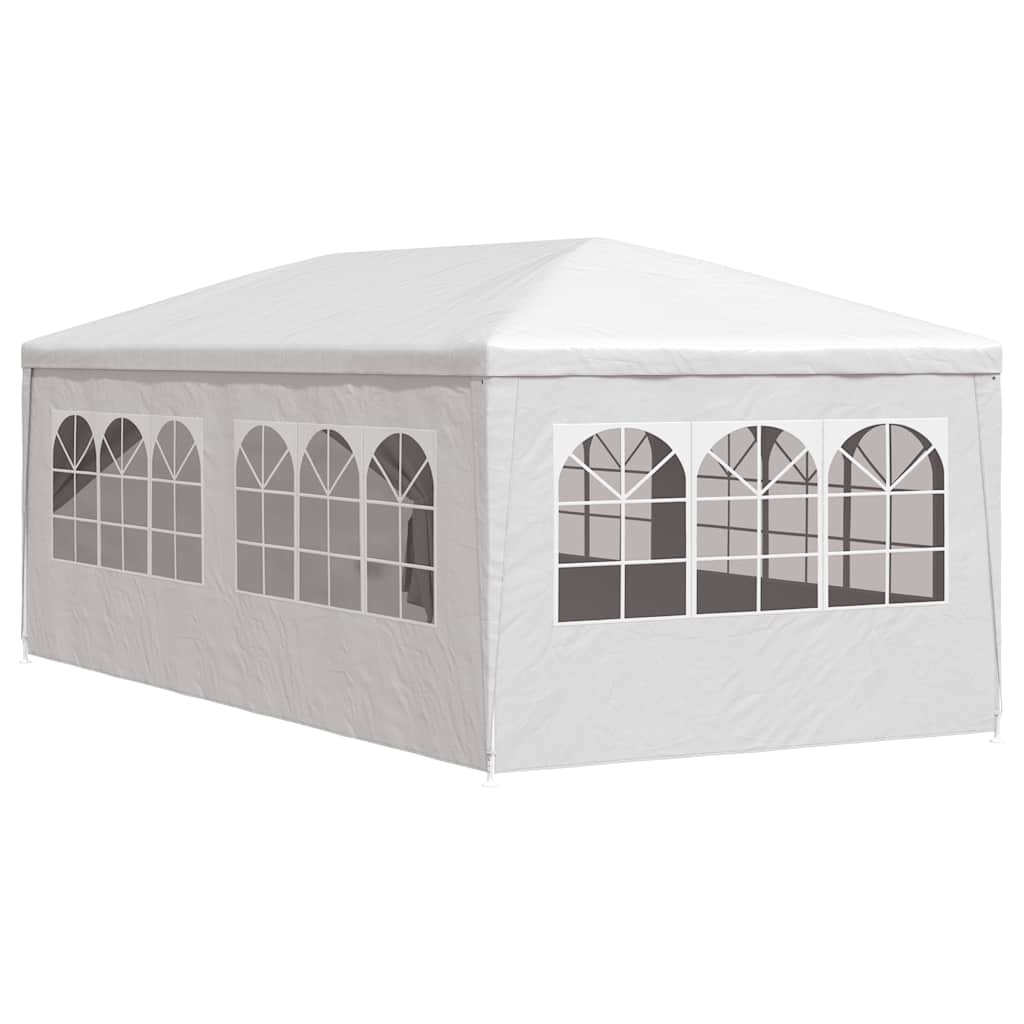 Party Tent | White | Polyethylene | 3x6 metres | Durable | Party Tent
