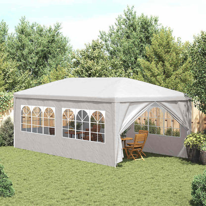 Party Tent | White | Polyethylene | 3x6 metres | Durable | Party Tent