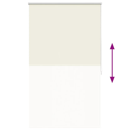 Roller blind blackout 84.4x175 cm Fabric Width 80 cm off white