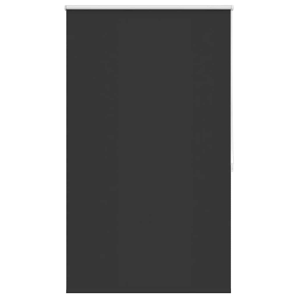 Roller blind blackout 84.4x175 cm Fabric Width 80 cm black