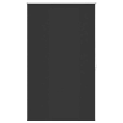 Roller blind blackout 84.4x175 cm Fabric Width 80 cm black