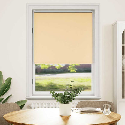 Roller blind blackout 104.4x175 cm Fabric Width 100 cm beige