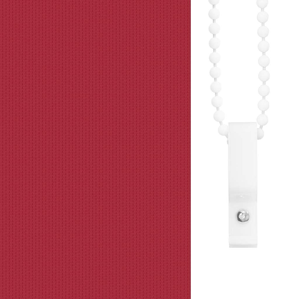 Roller blind blackout 104.4x175 cm Fabric Width 100 cm red