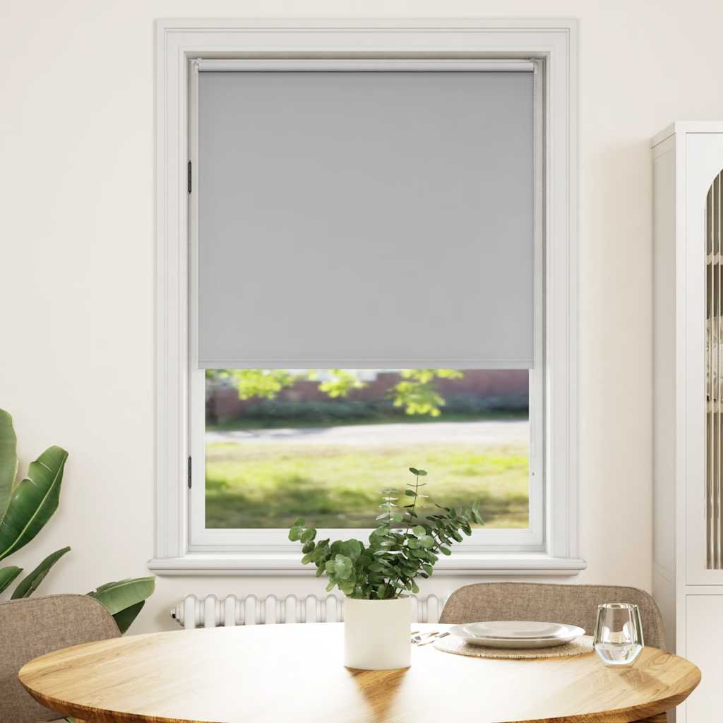 Roller blind blackout 104.4x175 cm Fabric Width 100 cm grey