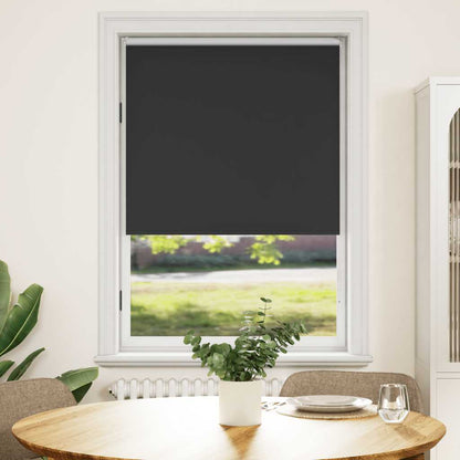 Roller blind blackout 104.4x175 cm Fabric Width 100 cm black