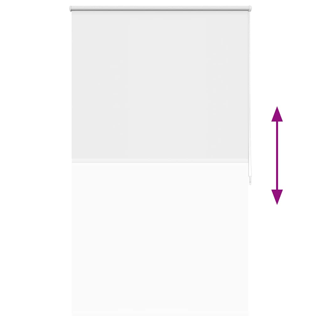 Roller blind blackout 124.4x175 cm Fabric Width 120 cm white