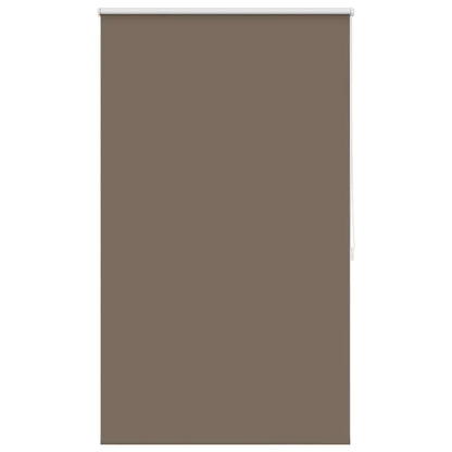 Roller blind blackout 124.4x175 cm Fabric Width 120 cm coffee