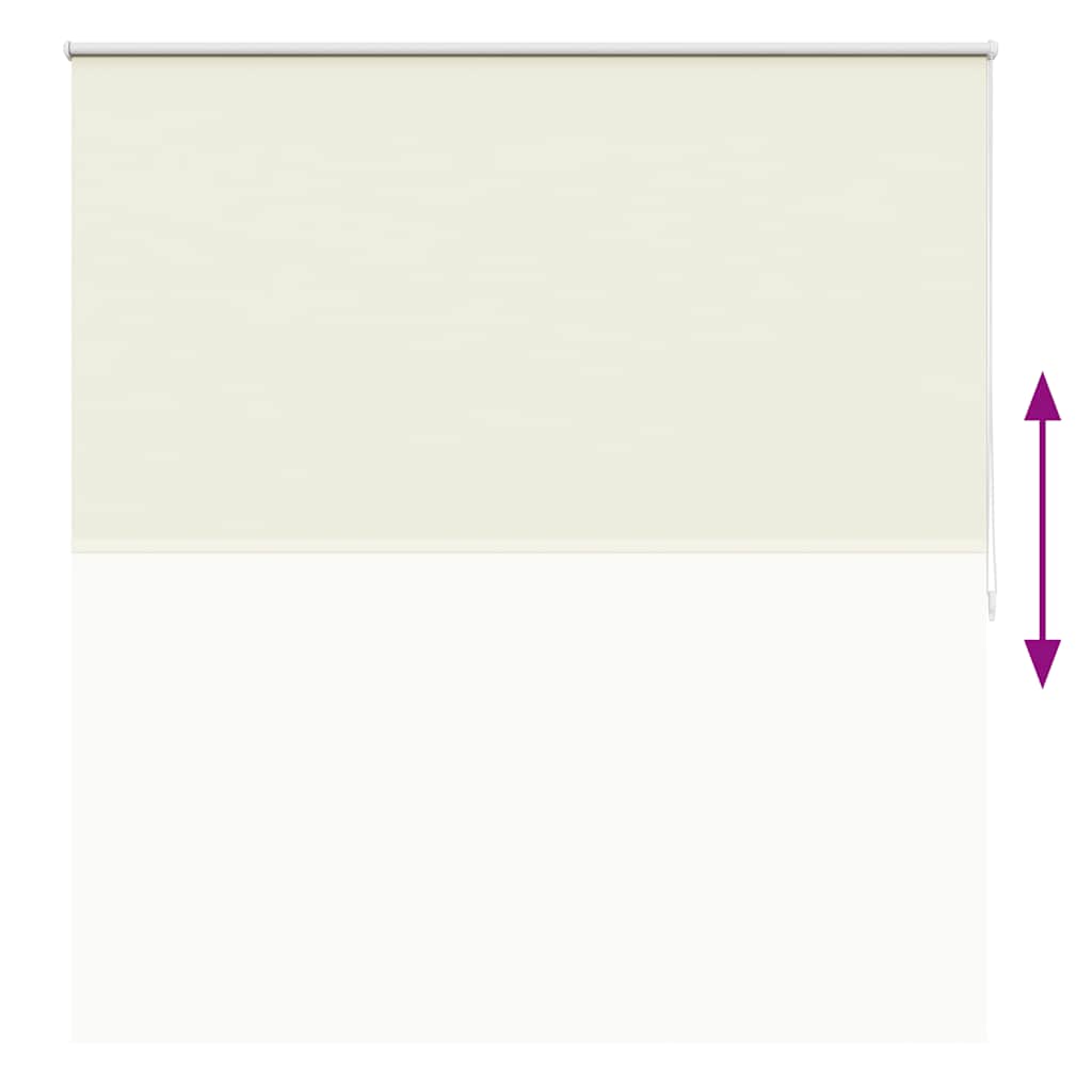Roller blind blackout 164.4x175 cm Fabric Width 160 cm off white