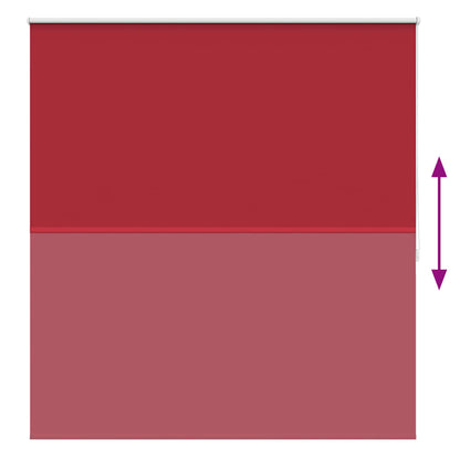 Roller blind blackout 164.4x175 cm Fabric Width 160 cm red