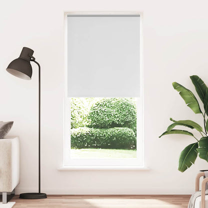 Roller blind blackout 84.4x230 cm Fabric Width 80 cm white