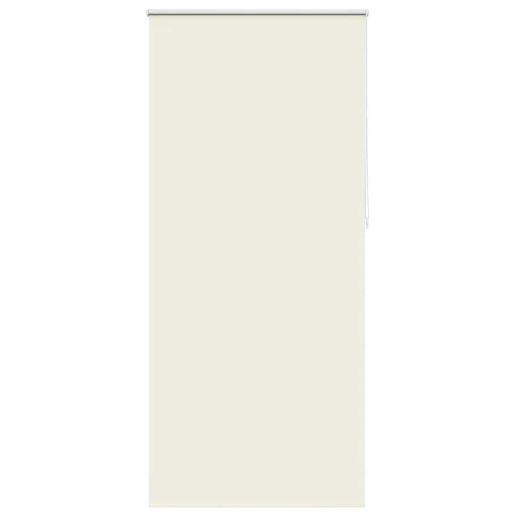 Roller blind blackout 84.4x230 cm Fabric Width 80 cm off white