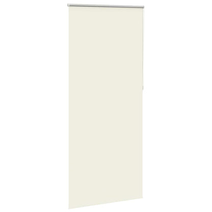 Roller blind blackout 84.4x230 cm Fabric Width 80 cm off white