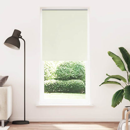 Roller blind blackout 84.4x230 cm Fabric Width 80 cm off white