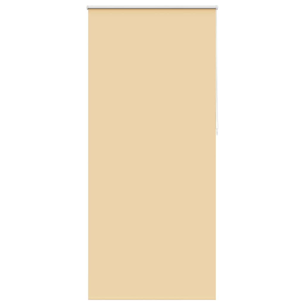 Roller blind blackout 84.4x230 cm Fabric Width 80 cm beige
