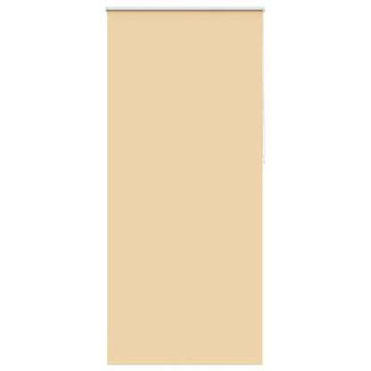 Roller blind blackout 84.4x230 cm Fabric Width 80 cm beige