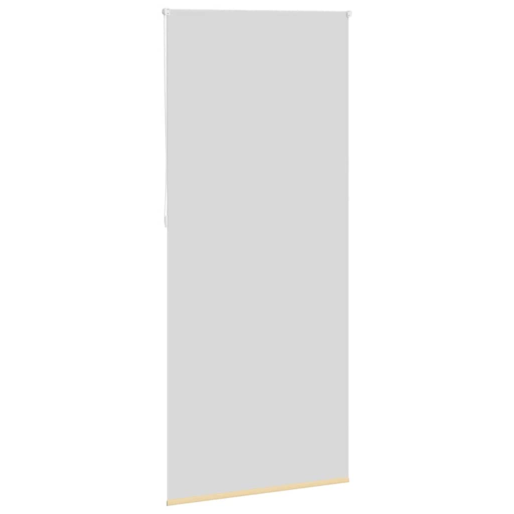 Roller blind blackout 84.4x230 cm Fabric Width 80 cm beige