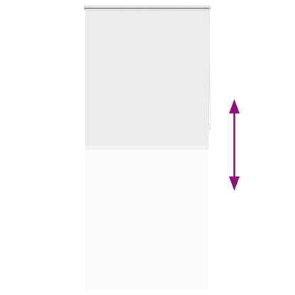 Roller blind blackout 104.4x230 cm Fabric Width 100 cm white