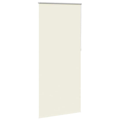 Roller blind blackout 104.4x230 cm Fabric Width 100 cm off white