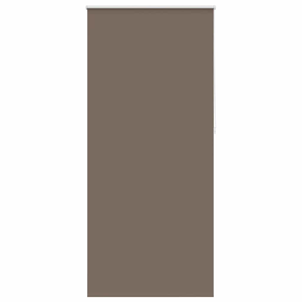 Roller blind blackout 104.4x230 cm Fabric Width 100 cm coffee
