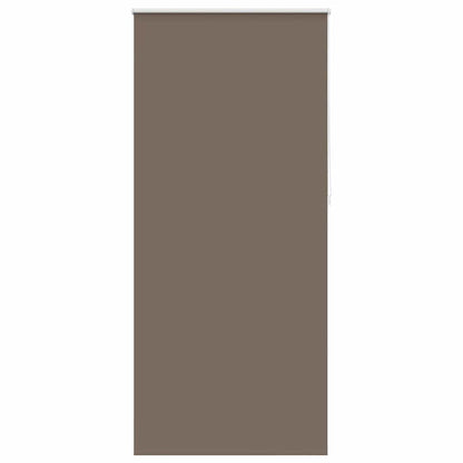 Roller blind blackout 104.4x230 cm Fabric Width 100 cm coffee