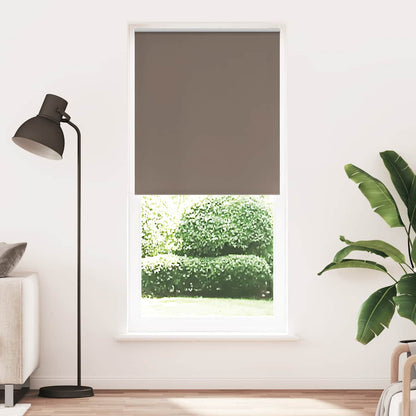 Roller blind blackout 104.4x230 cm Fabric Width 100 cm coffee