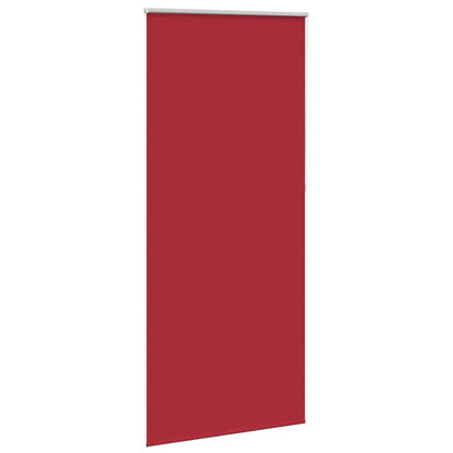 Roller blind blackout 104.4x230 cm Fabric Width 100 cm red