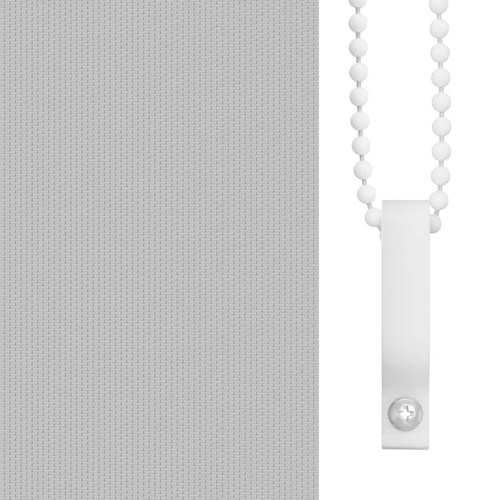 Roller blind blackout 104.4x230 cm Fabric Width 100 cm grey