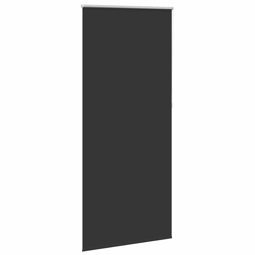 Roller blind blackout 104.4x230 cm Fabric Width 100 cm black
