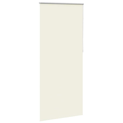 Roller blind blackout 124.4x230 cm Fabric Width 120 cm off white