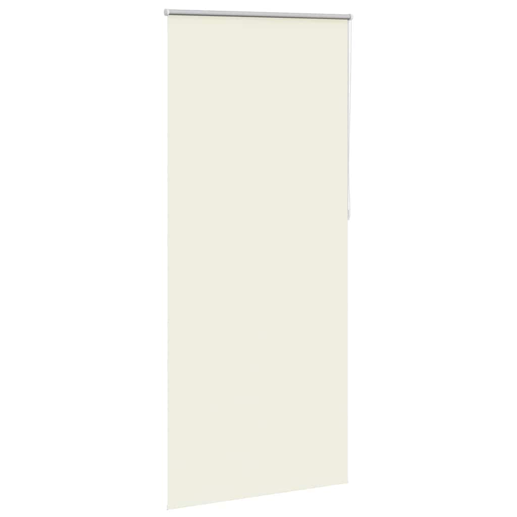 Roller blind blackout 124.4x230 cm Fabric Width 120 cm off white