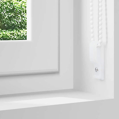 Roller blind blackout 124.4x230 cm Fabric Width 120 cm off white