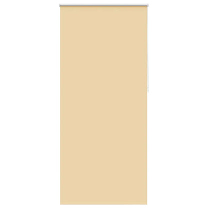Roller blind blackout 124.4x230 cm Fabric Width 120 cm beige
