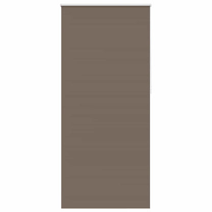 Roller blind blackout 124.4x230 cm Fabric Width 120 cm coffee