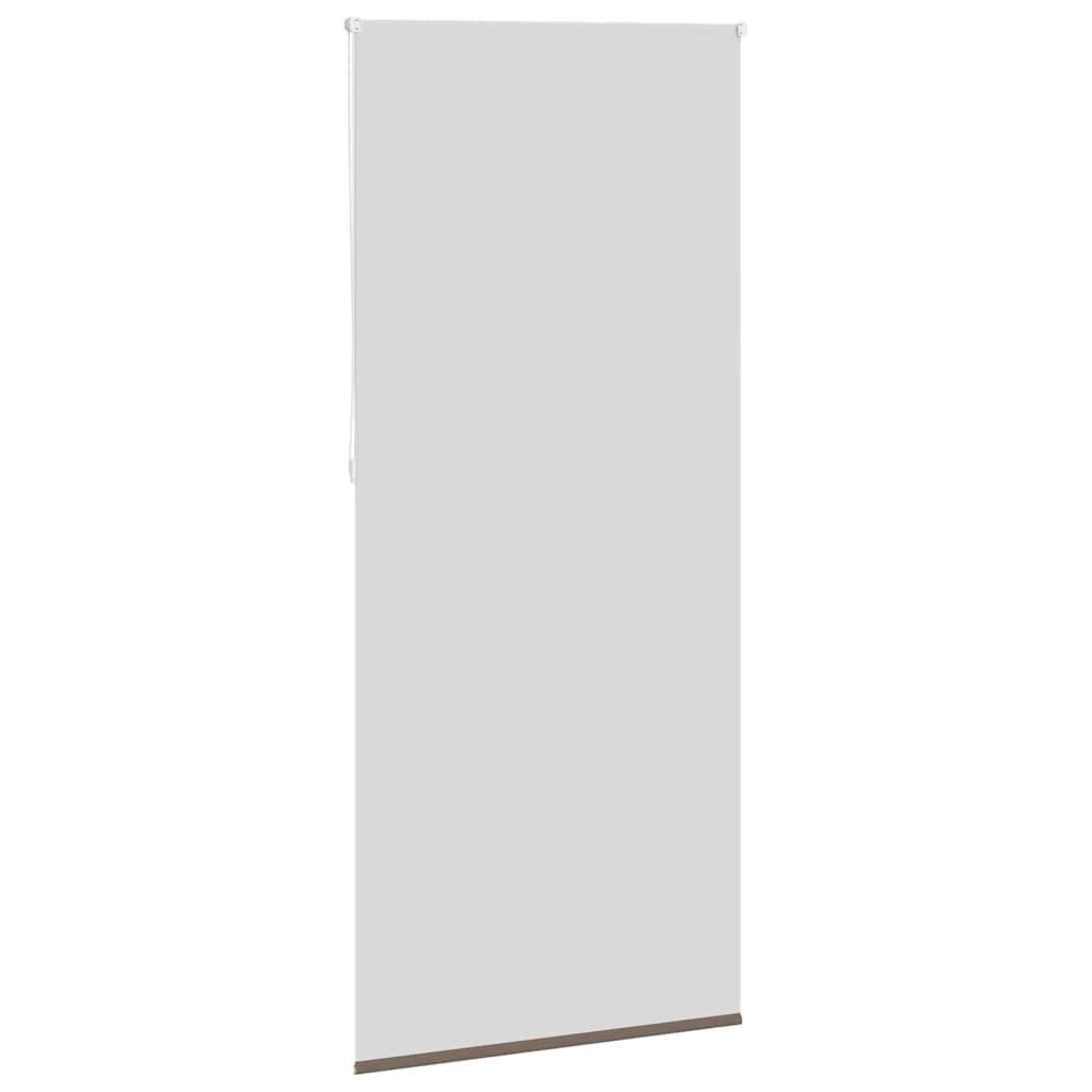 Roller blind blackout 124.4x230 cm Fabric Width 120 cm coffee