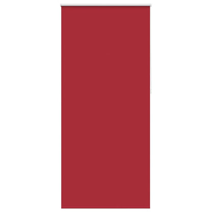 Roller blind blackout 124.4x230 cm Fabric Width 120 cm red