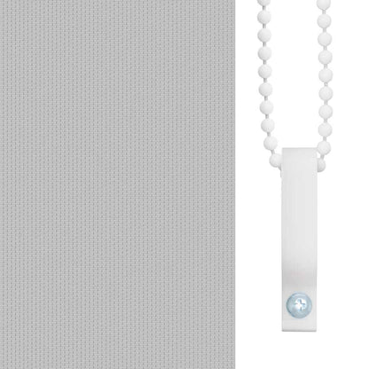 Roller blind blackout 124.4x230 cm Fabric Width 120 cm grey