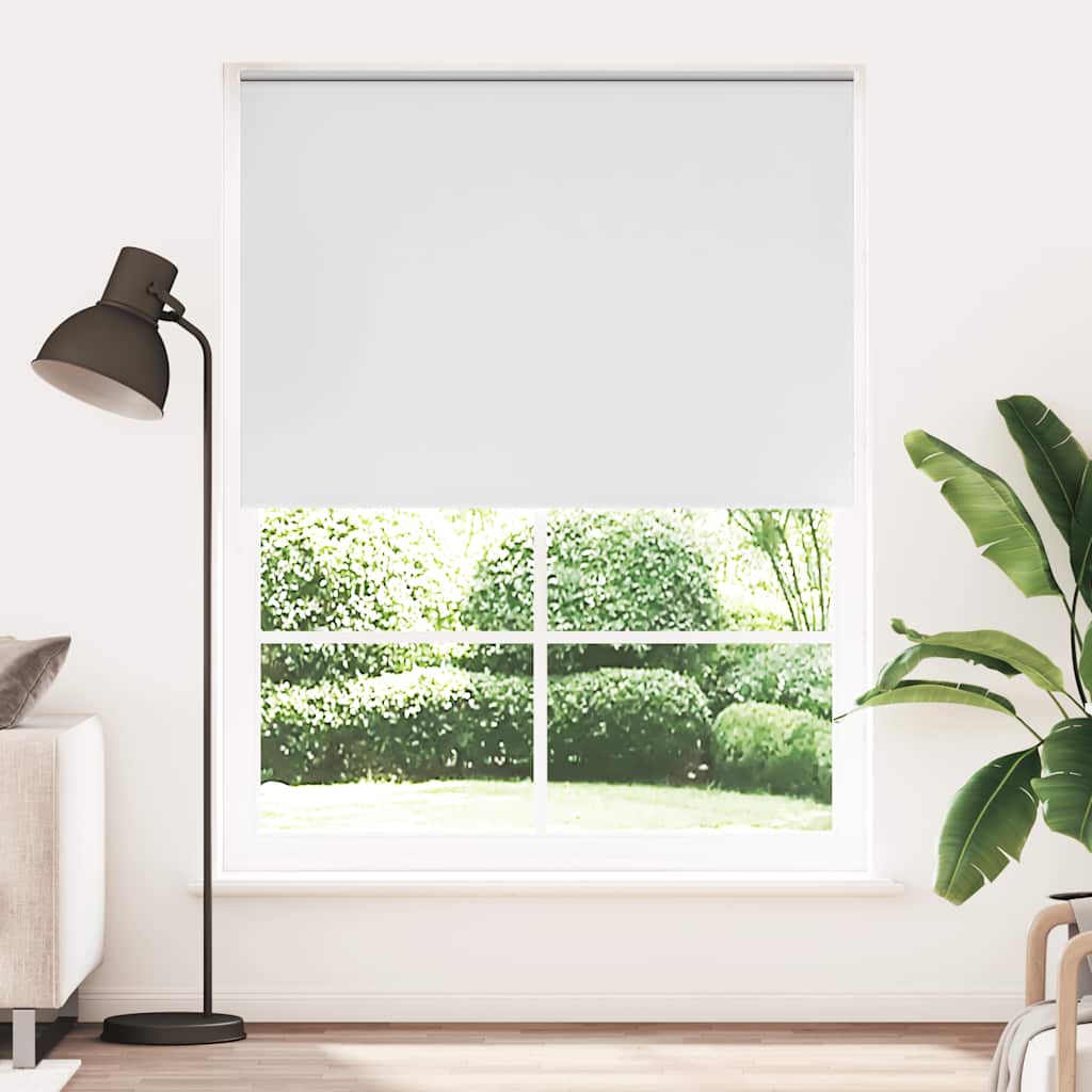 Roller blind blackout 144.4x230 cm Fabric Width 140 cm white
