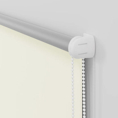 Roller blind blackout 144.4x230 cm Fabric Width 140 cm off white